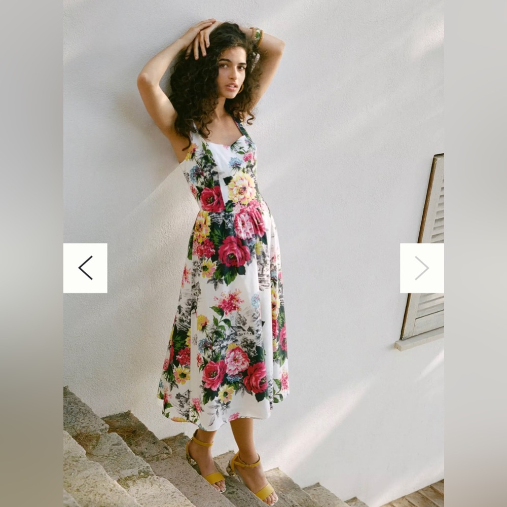 Anthropologie Amelia Floral Dress